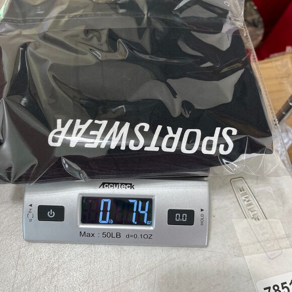 Nike Shirt Mens XXL Regular Workout Gym Short-Sleeve Swoosh Black Tee - Picture 8 of 8